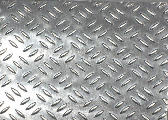 4X8Ft Diamond Aluminum Embossed Sheets 1001 6061 à carreaux
